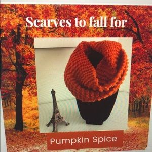 Infinity scarf in Pumpkin Spice